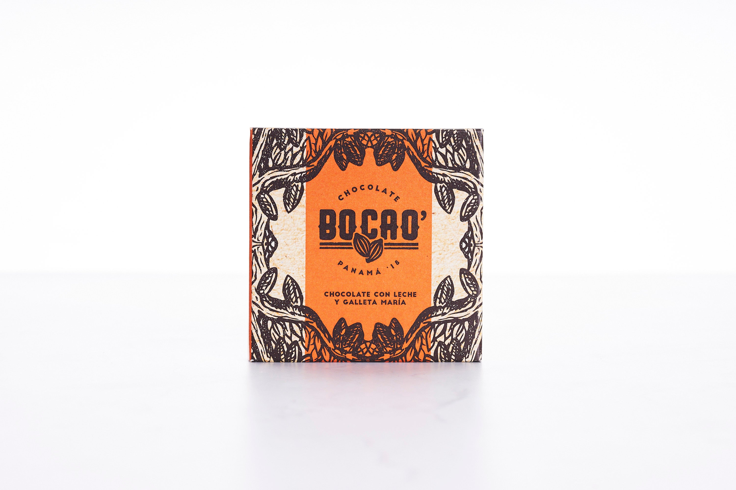 Chocolate de Leche con Galleta Maria